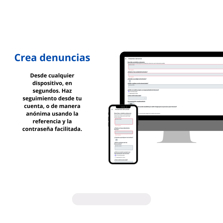 Crea denuncias