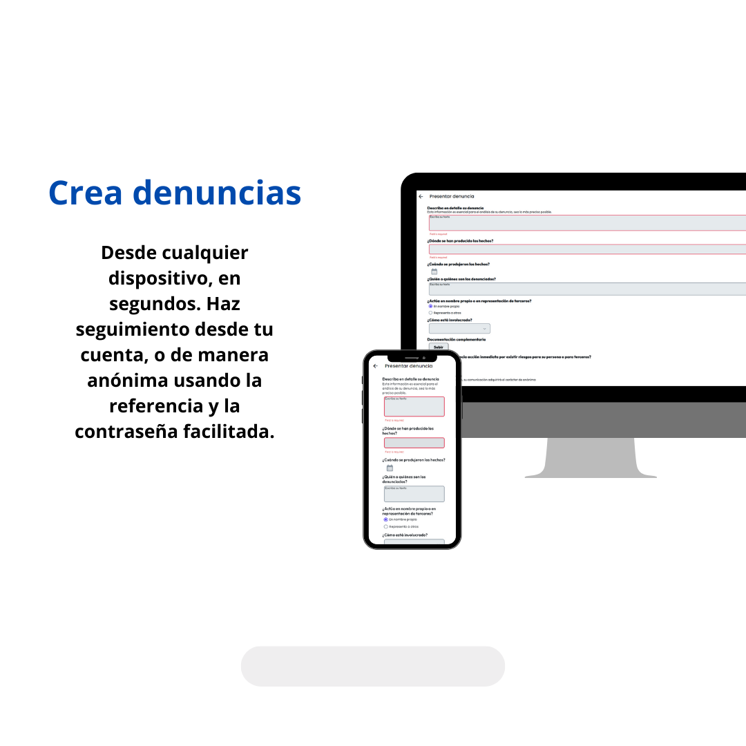 Crea denuncias
